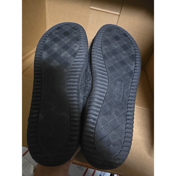 Dearfoams Memory Foam Men's Slippers /Black/Size XL (13-14) - Picture 6 of 6
